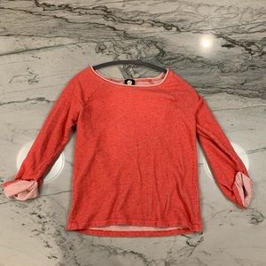 Pink studded pullover